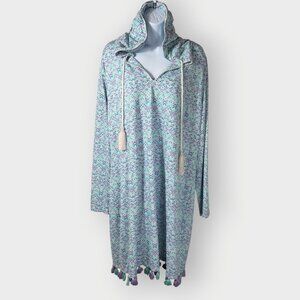 NEW | Cabana Life Naples Coverluxe Hooded Cover Up | 2X | UPF 50+ Beachy Resort